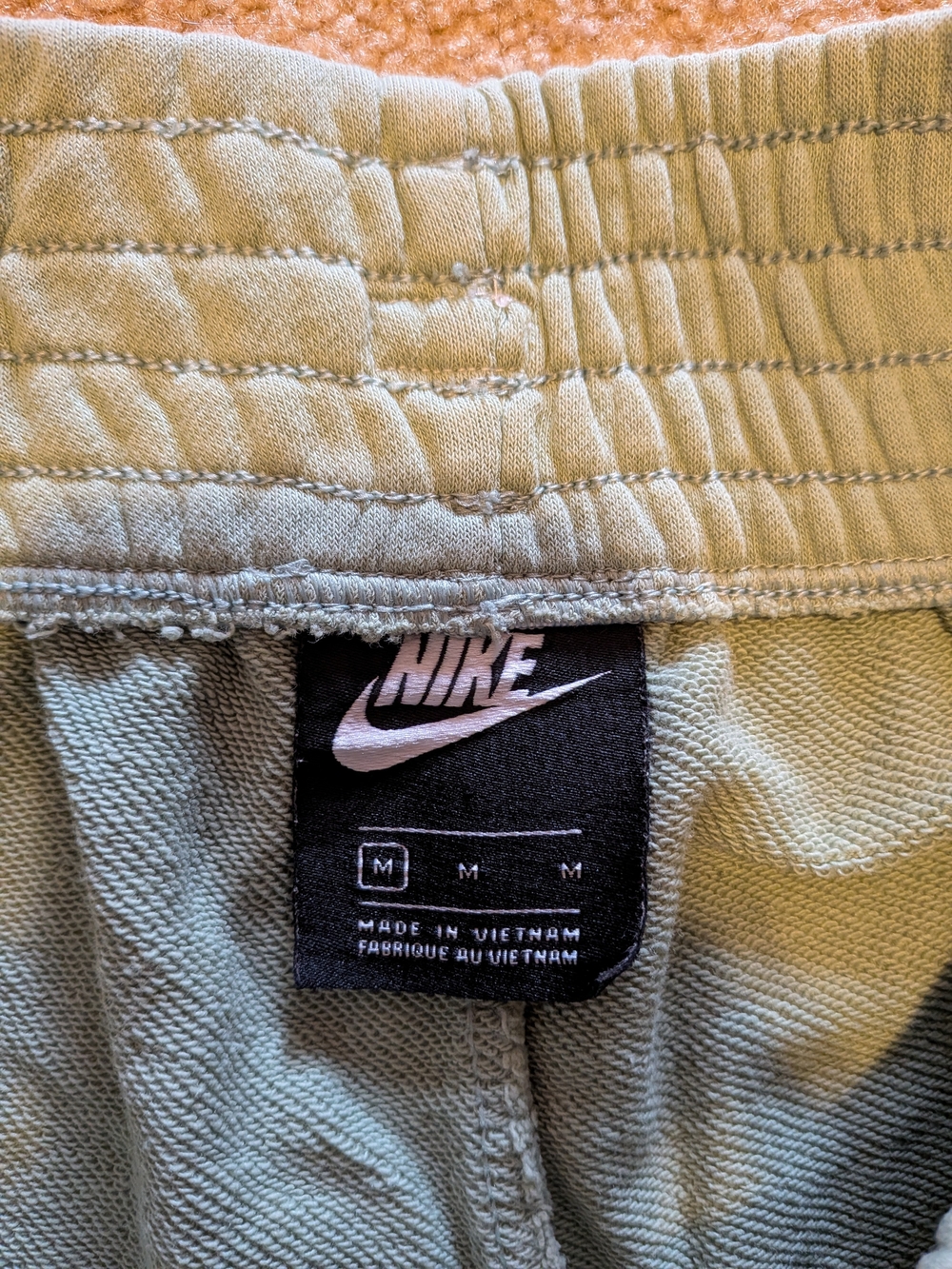 Nike Women's Sage Green Athletic Shorts - Picture 2 of 3